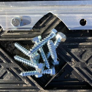 Stronghold Galvanized Hex Head Base Screw